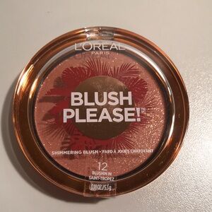 L'Oreal Blush Please! Shimmering Blush in Saint-Tropez Discontinued NEW